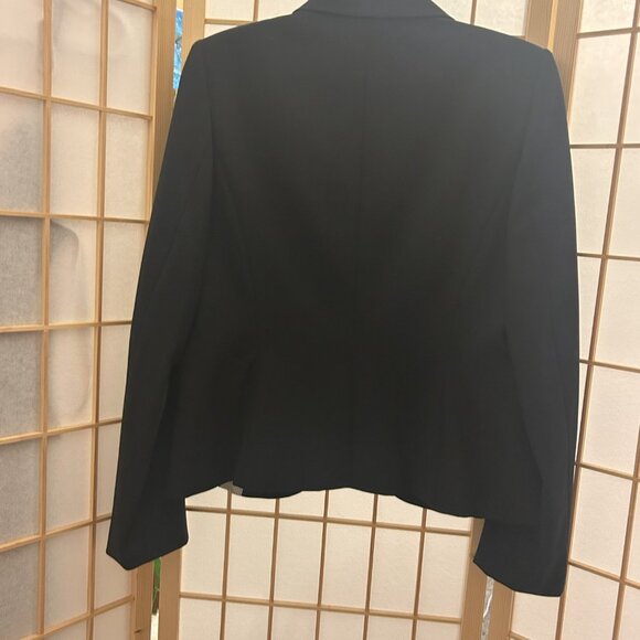 Calvin Klein Dark Navy Suit Jacket Blazer Size 6 Women new with tags - Picture 11 of 12